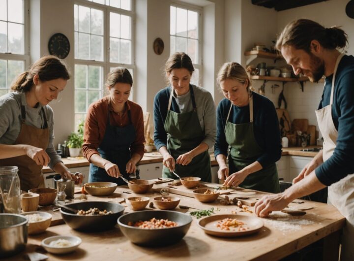 Découverte créative : atelier pratique de bricolage et gastronomie maison