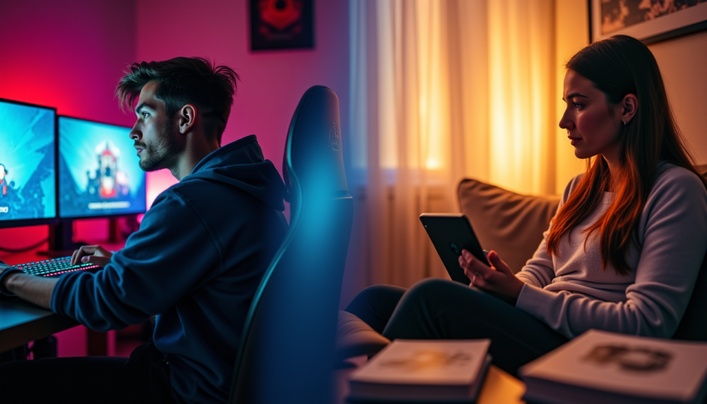 Les différences entre jeu compétitif et jeu narratif