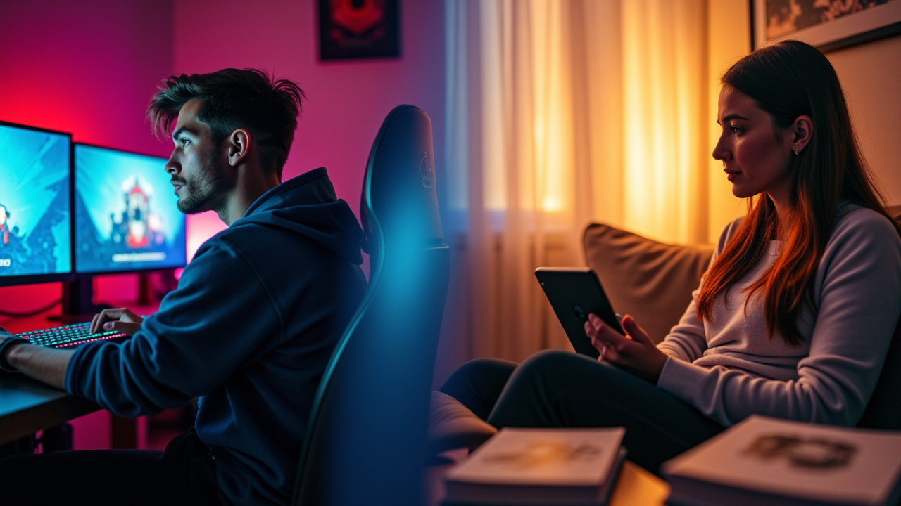 Les différences entre jeu compétitif et jeu narratif