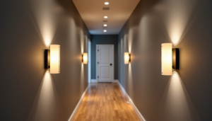 Quels luminaires choisir pour éclairer un couloir sombre