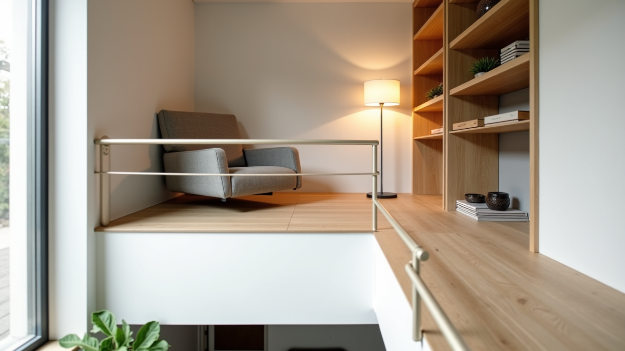 Comment aménager une mezzanine avec une faible hauteur