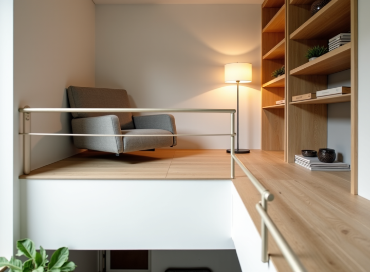 Comment aménager une mezzanine avec une faible hauteur