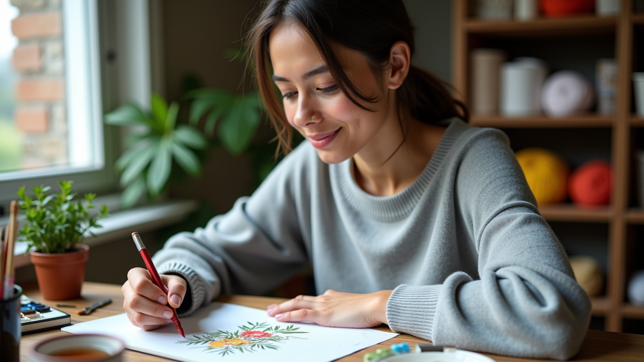 9 loisirs créatifs à essayer quand on manque d’inspiration