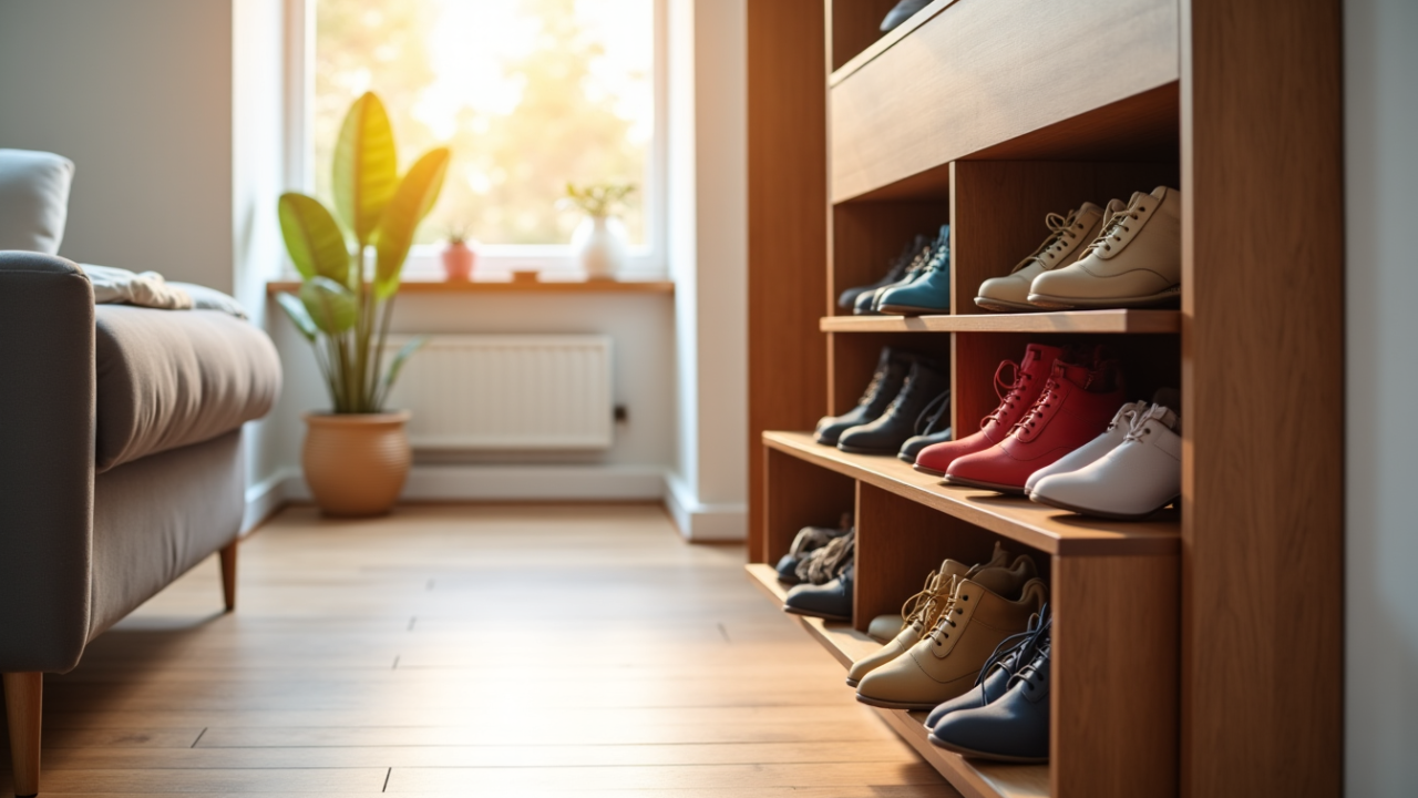 Construire un rangement à chaussures adapté aux petits espaces